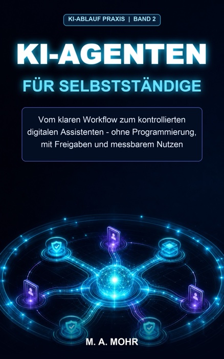 Die beiden Bücher der Reihe KI-Ablauf Praxis